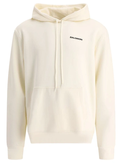 Salomon Window Graphic Sweatshirts In White