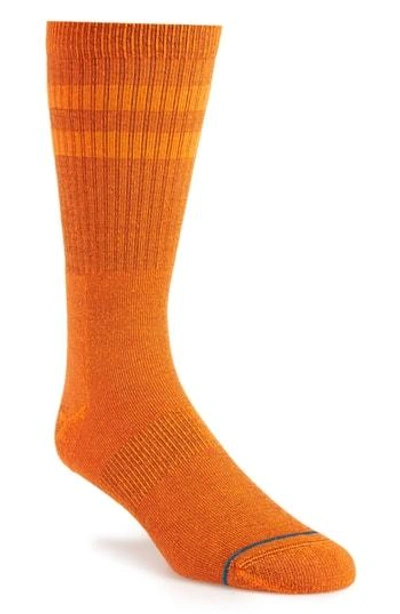 Stance Joven Classic Crew Socks In Anthem Orange