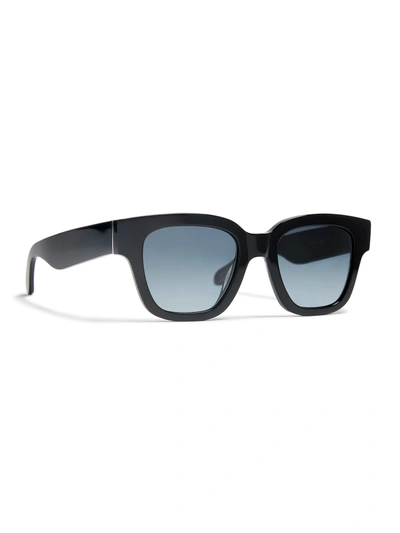 Faherty Weber Sunglasses In Black/grey Gradient