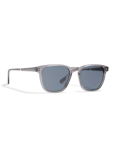 Faherty August Sunglasses In Gray Crystal/solid Gray