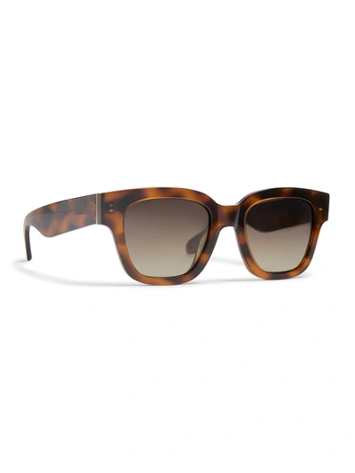 Faherty Weber Sunglasses In Tortoise/brown Gradient