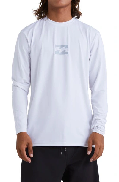 Billabong All Day Wave Long Sleeve T-shirt In White