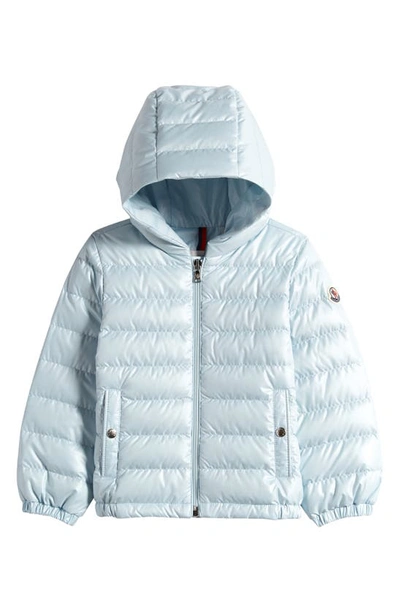 Moncler Babies' Kids' Sesen Quilted Down Jacket In Light Blue