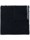 Destin Bord Knit Scarf - Blue