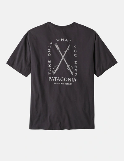 Patagonia Cta Organic Humble Harvest T-shirt In Black