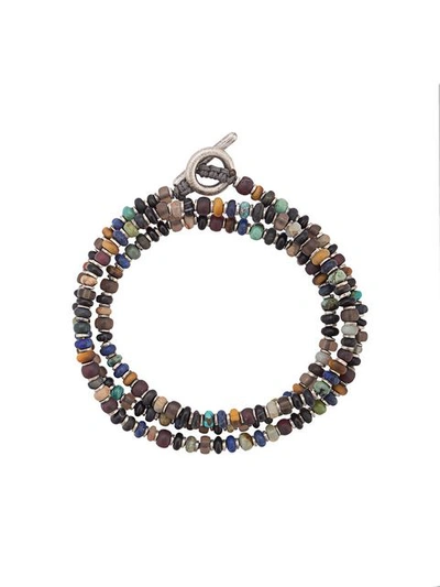 M Cohen Layered Bead Bracelet In Multicolour