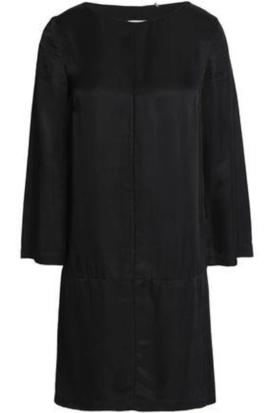 Day Birger Et Mikkelsen Satin Mini Dress In Black