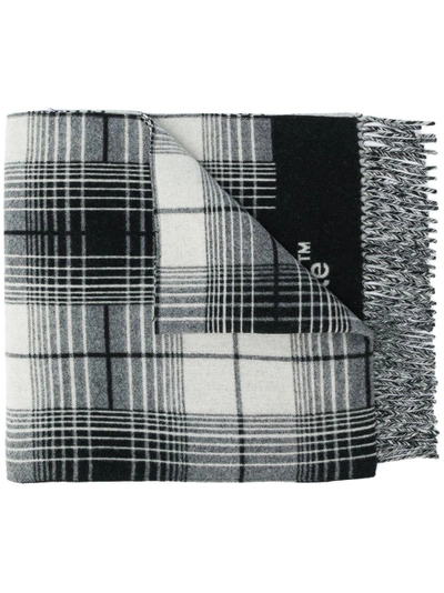Off-white Check Blanket Scarf