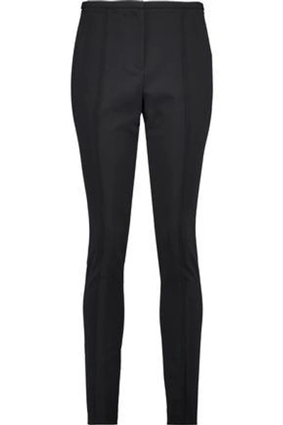 Alexander Wang Crepe Skinny Pants In Black