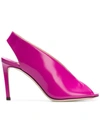 Jimmy Choo Shar 85 Bootie Sandals - Pink