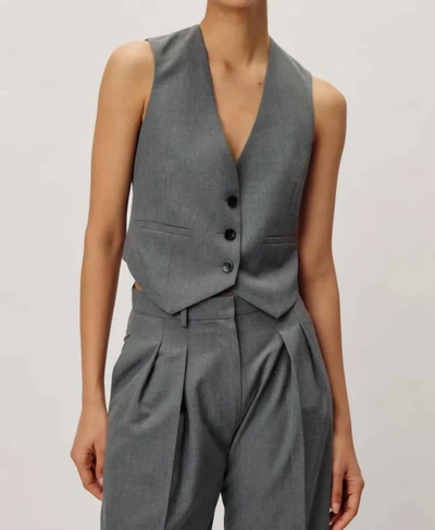 Ronny Kobo Women's Bobby Vest In Grey