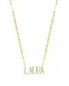 Lana Gold Personalized Five-letter Pendant Necklace W/ Diamonds