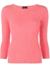 Roberto Collina Slim-fit Sweater - Pink