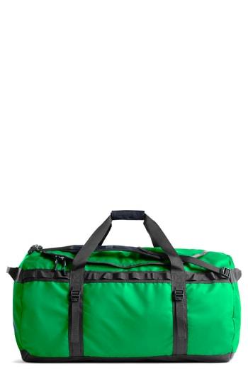 The North Face Base Camp Xl Duffel Bag In Green Asphalt Grey Modesens