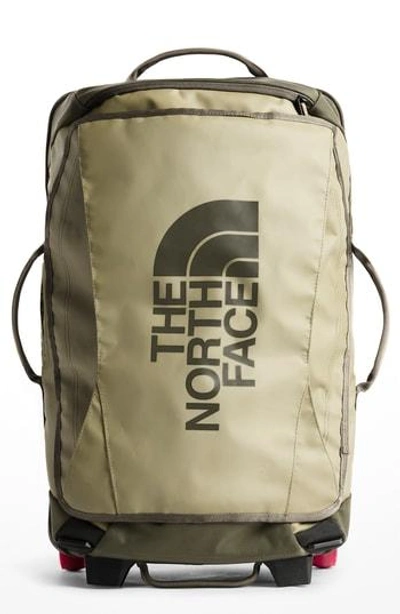 The North Face Rolling Thunder 21-inch Wheeled Carry-on - Green In Taupe Green/ Tumbleweed Green