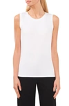 Halogen Back Keyhole Tank In White