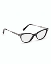 Philipp Plein Optical Frames Adelle Original In Fantasy/trasp/trasp/black