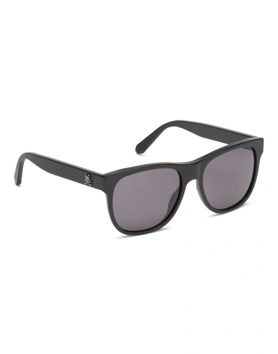 Philipp Plein Sunglasses "love" Original In Black Matt/black/normal/bl Nik