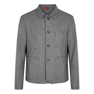 Barena Venezia Cheno Grey Mélange Knitted Jacket