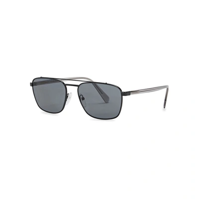 Prada Black Square-frame Sunglasses