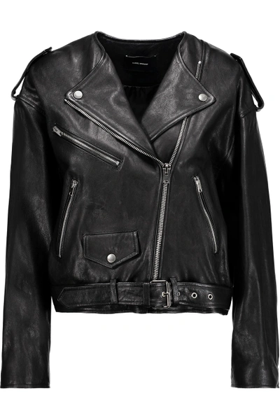 Isabel Marant Audric Leather Jacket | ModeSens