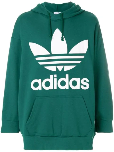 Adidas Originals Adidas Trefoil Hoodie - Green
