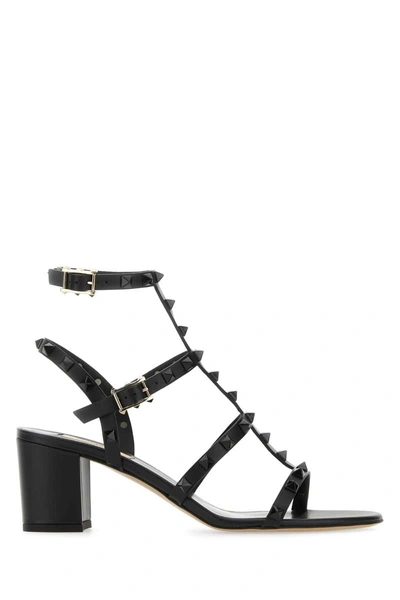 Valentino Garavani Sandals In Black