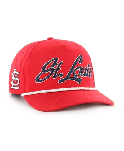 47 Brand Men's ' Red St. Louis Cardinals Overhand Hitch Adjustable Hat