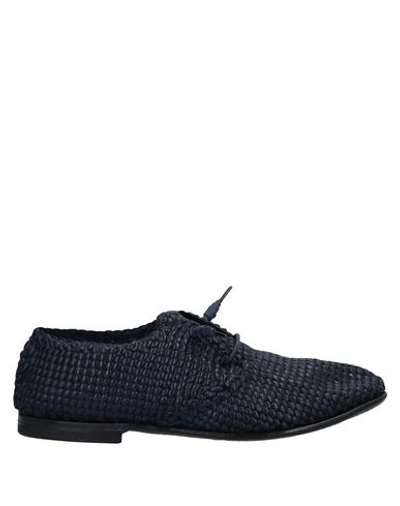 Damy Lace-up Shoes In Dark Blue