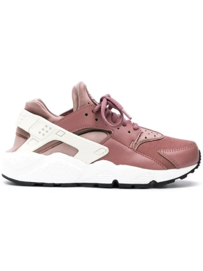 Nike Air Huarache Run Sneakers - Pink In Pink & Purple