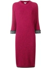 Kenzo Logo Knit Dress - Pink