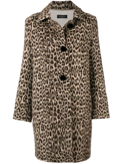 Antonelli Leopard Print Coat