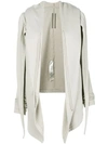 Rick Owens Drkshdw Jersey Jacket - Neutrals