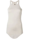 Rick Owens Lilies Plain Tank Top - Neutrals