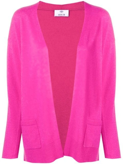 Allude Knitted Cardigan - Pink