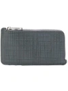 Loewe Zipped Card And Coin Holder - Grey