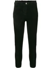 Arma Slim-fit Cropped Trousers In Black