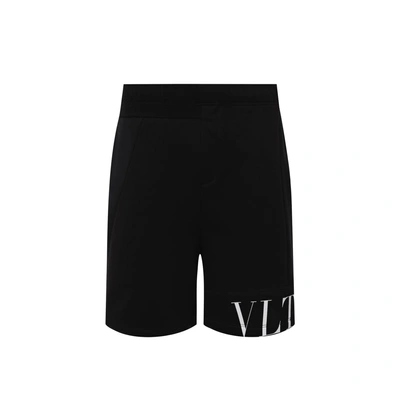 Valentino Track Shorts In Black
