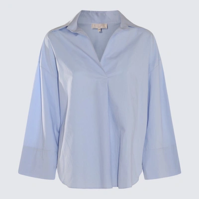 Antonelli Firenze Camicie Azzurro In Clear Blue