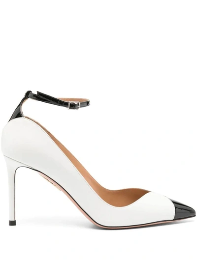 Aquazzura Pinot Pump 85 Shoes In White