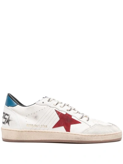 Golden Goose Ball Star Trainers Shoes In Multicolor