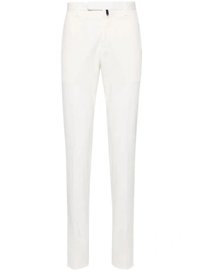 Incotex Model 30 Slim Fit Trousers Clothing In White