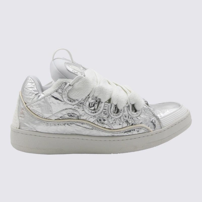 Lanvin Sneakers Argento In Silver