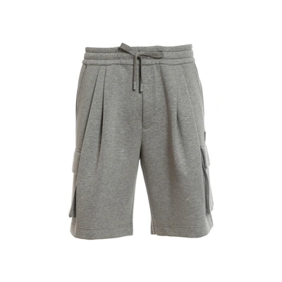 Dolce & Gabbana Track Shorts In Gray