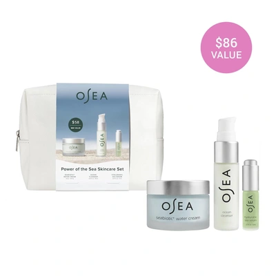 Osea Power Of The Sea Skincare Set In White