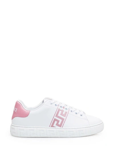 Versace Greek Sneaker In Pink