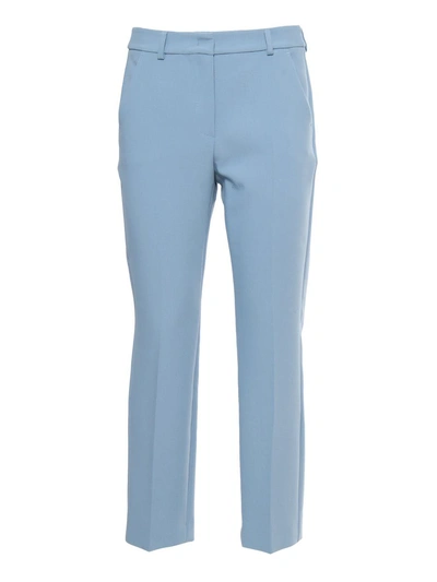 Weekend Max Mara Rana Tailored Trousers In Blue
