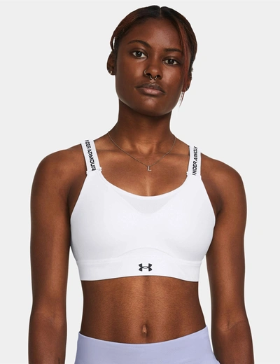 Under Armour Infinity 2.0 High Sports Bra In White