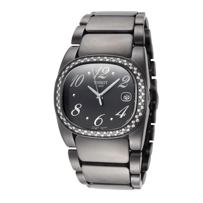 Tissot Women's T-moments 33mm Quartz Watch In Black