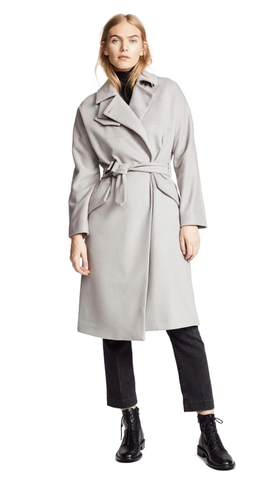 Belstaff Brownlow Trench In Dusty Orchid